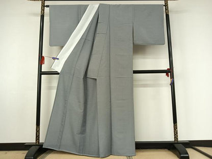 平和屋着物▽江戸小紋 単衣 角通し 正絹 逸品 AABF4429jh