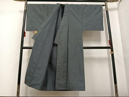 平和屋着物●男性 本場大島紬 間道 正絹 逸品 未使用 AABF4441ph