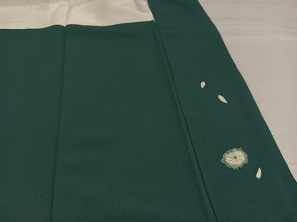 平和屋着物●世界的人形師 辻村寿三郎 ジュサブロー 訪問着 舞桜文 暈し染め 正絹 逸品 AABF4457ph