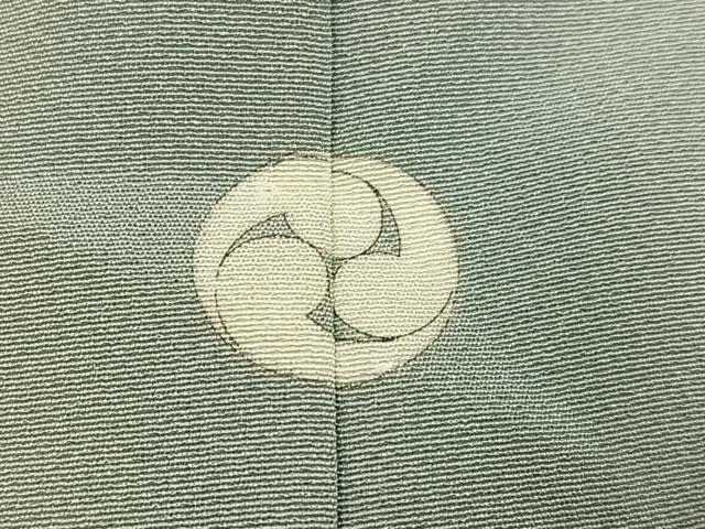 平和屋着物●訪問着 作家物 童子花文 暈し染め ますいわ屋扱い 正絹 逸品 AABF4473ph