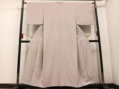平和屋着物●訪問着 松 金彩 正絹 逸品 AABF4477ph