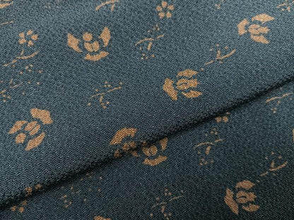 平和屋着物●上質な小紋 ふくら雀 正絹 逸品 AABF4484ph