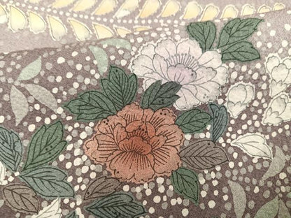 平和屋着物●訪問着 辻が花 暈し染め 正絹 逸品 AABF4505ph