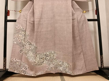 平和屋着物●訪問着 辻が花 正絹 逸品 AABF4509ph