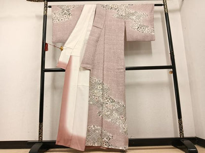 平和屋着物●訪問着 辻が花 正絹 逸品 AABF4509ph