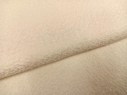 平和屋着物●上質な色無地 鳥の子色 正絹 逸品 未使用 AABF4518ph
