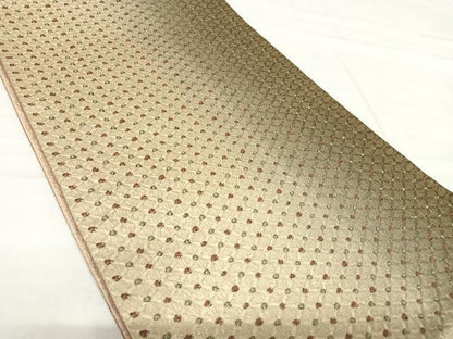 平和屋着物◎六通柄袋帯 抽象文様 正絹 逸品 AABF4570yx