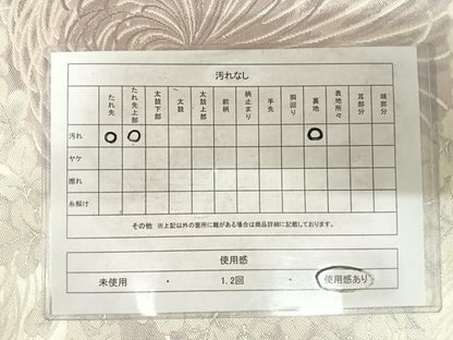 平和屋着物◎六通柄袋帯　唐織　乱菊　銀糸　正絹　逸品　AABF4631yx