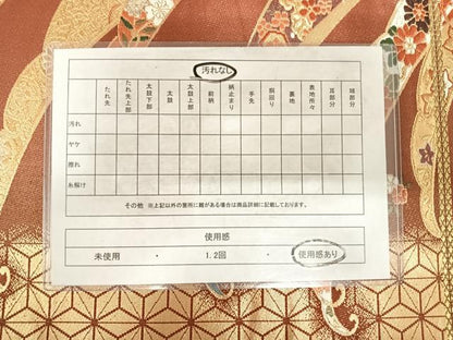 平和屋着物◎六通柄袋帯　唐織　天平の浪漫　吉祥花文　金銀糸　正絹　逸品　AABF4865yx