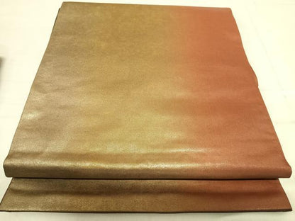 平和屋着物◎六通柄袋帯　霞文　正絹　逸品　AABF4868yx