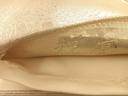 平和屋着物◎六通柄袋帯　祝宴　飛鶴浜松文　金銀糸　正絹　逸品　AABF4891yx