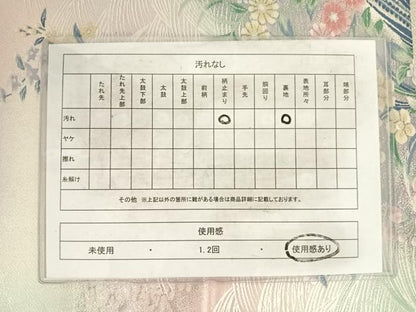 平和屋着物◎六通柄袋帯 唐織 流水花鳥文 銀糸 正絹 逸品 AABF4934yx