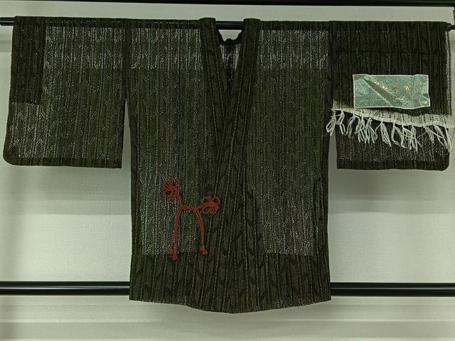 平和屋着物▽道中着 スリーシーズン 春夏秋 塵除け はなやぎ 反端付き 正絹 逸品 AABF5012jh