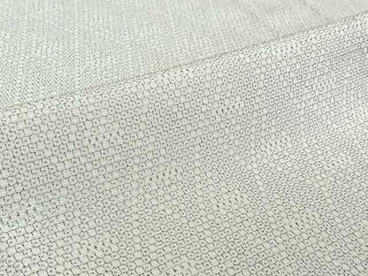 平和屋着物▽本塩沢 やまだ織 単衣 雪の中のきれ 証紙付き 正絹 逸品 AABF5024jh