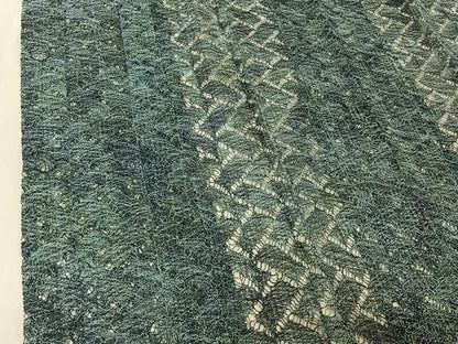 平和屋着物▽道行コート スリーシーズン 春夏秋 塵除け 網代文様 正絹 逸品 AABF5039jh