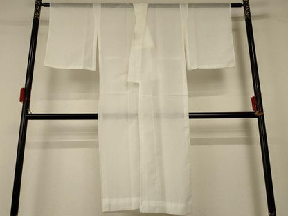 平和屋着物＊夏物　長襦袢　絽　白色　洗える着物　AABF5043jd