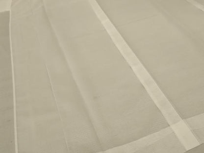 平和屋着物＊夏物　長襦袢　絽　白色　洗える着物　AABF5043jd