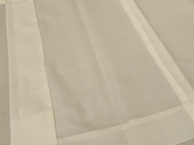 平和屋着物＊夏物 長襦袢 絽 生成り色 洗える着物 AABF5046jd