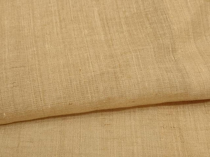 平和屋着物＊夏物 色無地 紗 浅黄色 綿麻 逸品 AABF5054jd