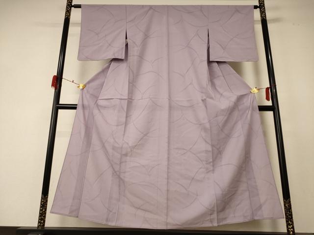 平和屋着物＊夏物 色無地 草花文紗 薄色 正絹 逸品 AABF5058jd