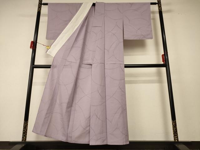 平和屋着物＊夏物 色無地 草花文紗 薄色 正絹 逸品 AABF5058jd