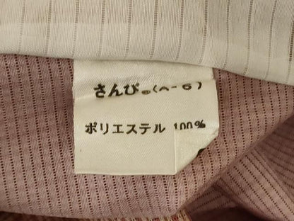平和屋着物＊夏物 小紋 絽 変わり縞 さんび謹製 洗える着物 AABF5067jd