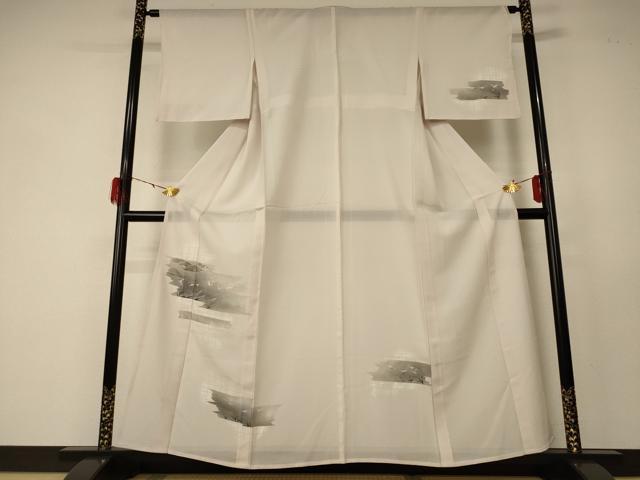 平和屋着物＊夏物 訪問着 絽 花鳥文 正絹 逸品 AABF5086jd