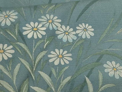 平和屋着物＊夏物 訪問着 絽 手描き 草花文 暈し染め 正絹 逸品 AABF5088jd