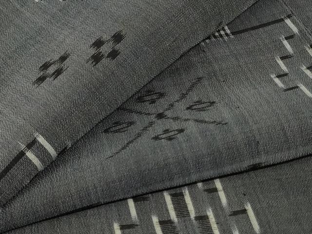 平和屋着物＊夏物 本場琉球絣 夏琉球 正絹 逸品 AABF5089jd