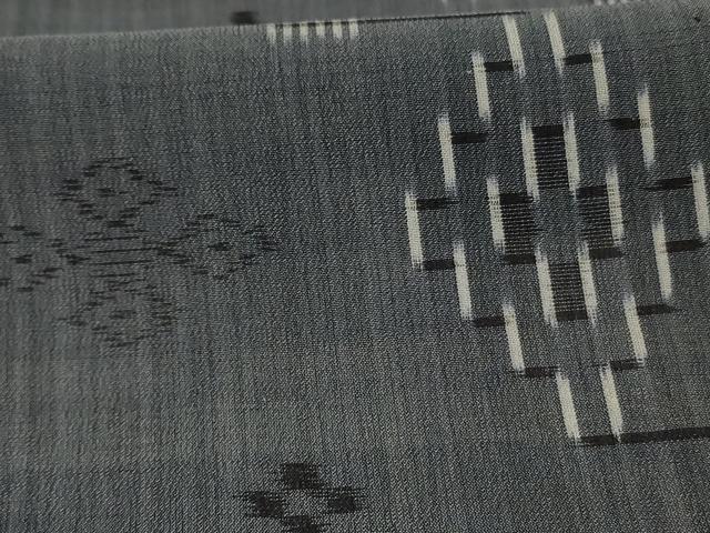 平和屋着物＊夏物 本場琉球絣 夏琉球 正絹 逸品 AABF5089jd