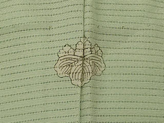 平和屋着物＊夏物 色無地 絽 若菜色 正絹 逸品 AABF5090jd