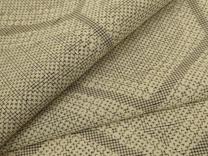 平和屋着物＊夏物 紗紬 亀甲文 正絹 逸品 AABF5099jd