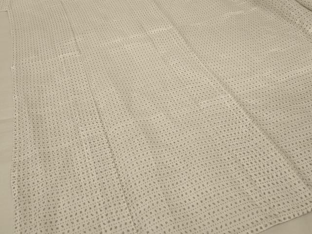 平和屋着物＊夏物　上布　絣柄　正絹　逸品　AABF5101jd