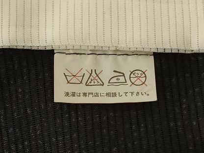平和屋着物＊夏物 黒留袖 絽 飛鶴花文 金彩 洗える着物 AABF5115jd