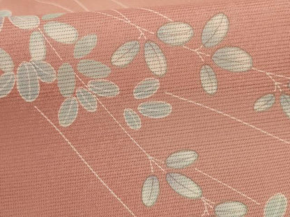 平和屋着物＊夏物 訪問着 絽 流水花文 暈し染め 洗える着物 AABF5116jd