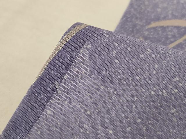 平和屋着物＊夏物 訪問着 絽 流水草花文 暈し染め 銀彩 洗える着物 AABF5118jd