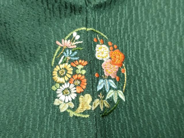 平和屋着物●豪華振袖 駒刺繍 小いけ好み 花鈴文 暈し染め 金糸 正絹 逸品 AABF5129cs