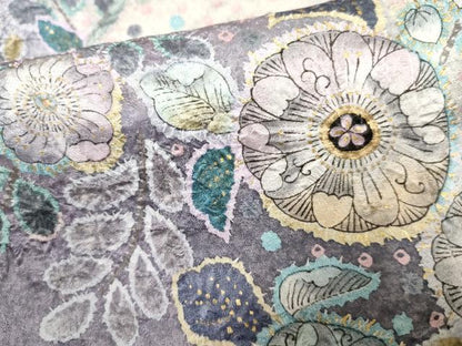 平和屋着物●訪問着 辻が花 暈し染め 金彩 正絹 逸品 AABF5136cs