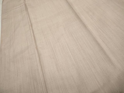 平和屋着物●結城紬 色無地 虹色 証紙付き ロング丈 正絹 逸品 AABF5151cs
