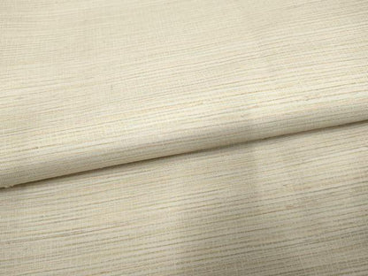 平和屋着物●紅花紬 米沢 横段文 正絹 逸品 AABF5161cs