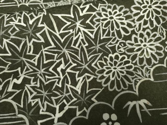 平和屋着物●訪問着 ろうけつ染 松竹梅風景文 正絹 逸品 AABF5166cs