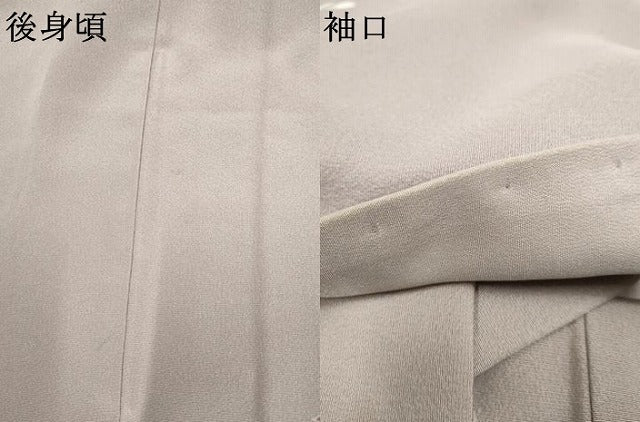平和屋着物●京加賀友禅作家 伊達富美子 訪問着 友禅 枝花文 暈し染め 正絹 逸品 AABF5173cs