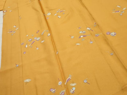平和屋着物●長襦袢 無双仕立て 玩具文 金彩 健勝苑扱い 正絹 逸品 AABF5189cs