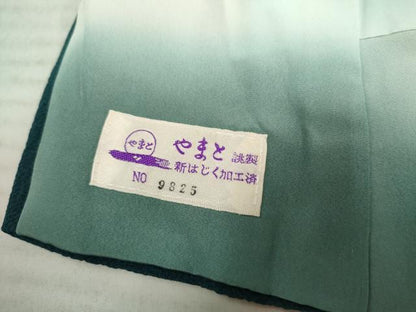 平和屋着物●越後十日町の一流染匠 桐屋・翠山工房 訪問着 辻が花 草花文 暈し染め 金彩 やまと誂製 正絹 逸品 AABF5190cs