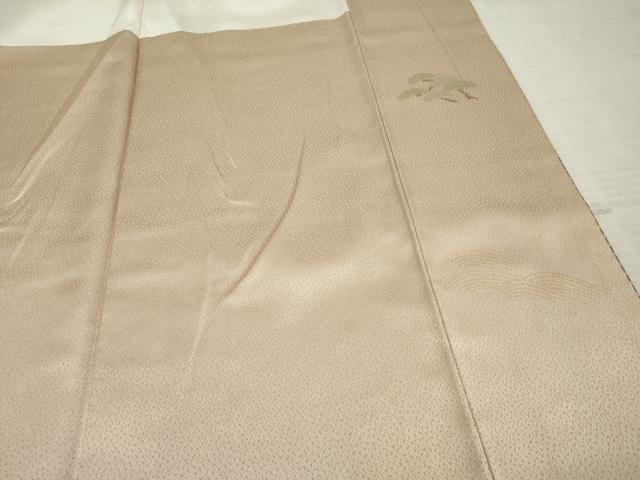 平和屋着物●訪問着 扇面草花文 暈し染め 金彩 正絹 逸品 AABF5197cs