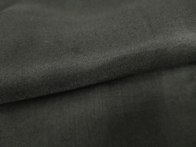 平和屋着物∞男性 羽織 黒紋付 正絹 逸品 AABF5207cs