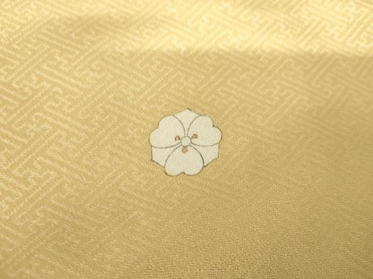 平和屋着物●豪華色留袖 駒刺繍 葡萄枝葉丸文 金彩 正絹 逸品 AABF5210cs