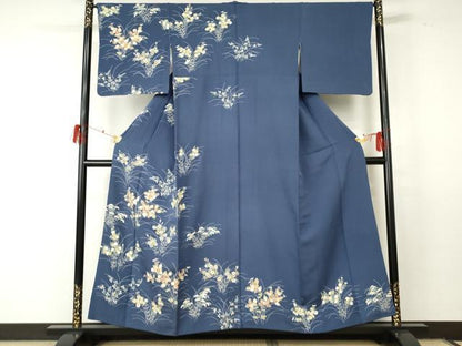 平和屋着物●訪問着 枝花文 金彩 正絹 逸品 AABF5216cs