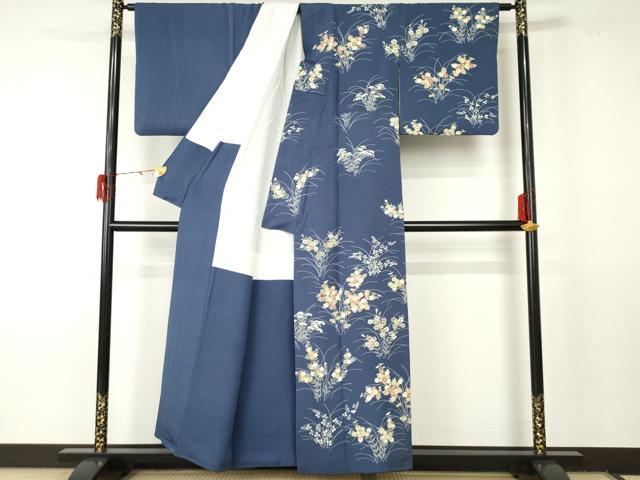 平和屋着物●訪問着 枝花文 金彩 正絹 逸品 AABF5216cs