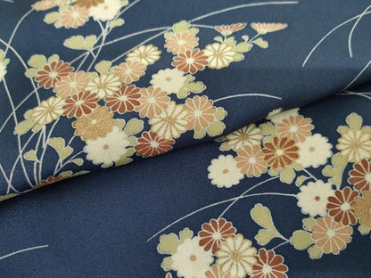 平和屋着物●訪問着 枝花文 金彩 正絹 逸品 AABF5216cs